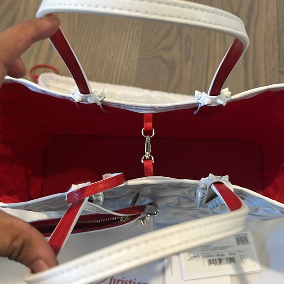 Christian Louboutin Cabat Embossed Leather Tote - Picture 5 of 8